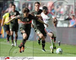         28.04.2012 | Fussball Bundesliga Bayern Muenchen - VfB Stuttgart