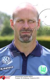 16.07.2015, Wolfsburg, Torwarttrainer Andreas Hilfiker Fussball, VfL W..
