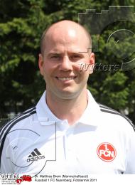 05.07.2011, Nuernberg, Dr. Matthias Brem (Mannschaftsarzt) Fussball 1.