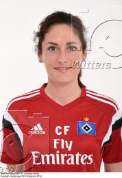 22.07.2014, Hamburg, Mannschaftsaerztin Dr. Caroline Friebe Fussball.