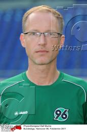 06.07.2011, Hannover, Physiotherapeut Ralf Blume Bundesliga, Hannover.