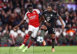   26.11.2025 | Fussball Champions League FC Arsenal London - FC Bayern Muenchen