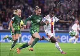     11.11.2025 | Fussball Frauen Champions League Olympique Lyon - VfL Wolfsburg