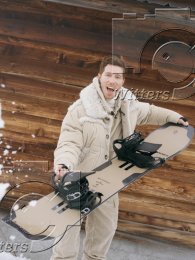 Wintersport Snowboard