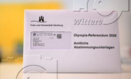         21.04.2026 | Olympia-Bewerbung Hamburg Versand der Abstimmungsunterlagen