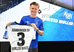            01.09.2026 | Fussball Hamburger SV Neuzugang David Moeller Wolfe
