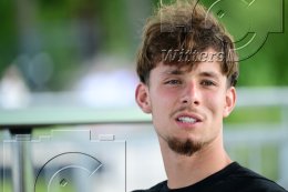              05.08.2026 | Fussball Hamburger SV Shafiq Nandja und Otto Stange 
