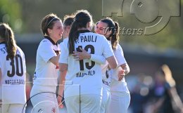                  06.04.2026 | Fussball Frauen Lotto-Pokal Halbfinale SC Condor Hamburg - FC St. Pauli