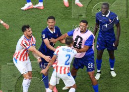               04.07.2026 | Fussball FIFA WM 2026 Achtelfinale Paraguay - Frankreich