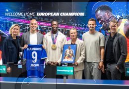            17.08.2026 | Leichtathletik Empfang von Owen Ansah beim Hamburger SV