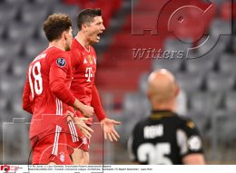                17.03.2021 | Fussball Champions League Bayern Muenchen - Lazio Rom